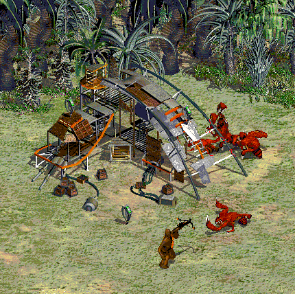 Multiple gundark attacks on Wookiee settlements prompted the colonists to train an army.