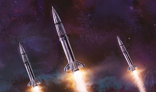 Cluster missile appearance in Common Appearance