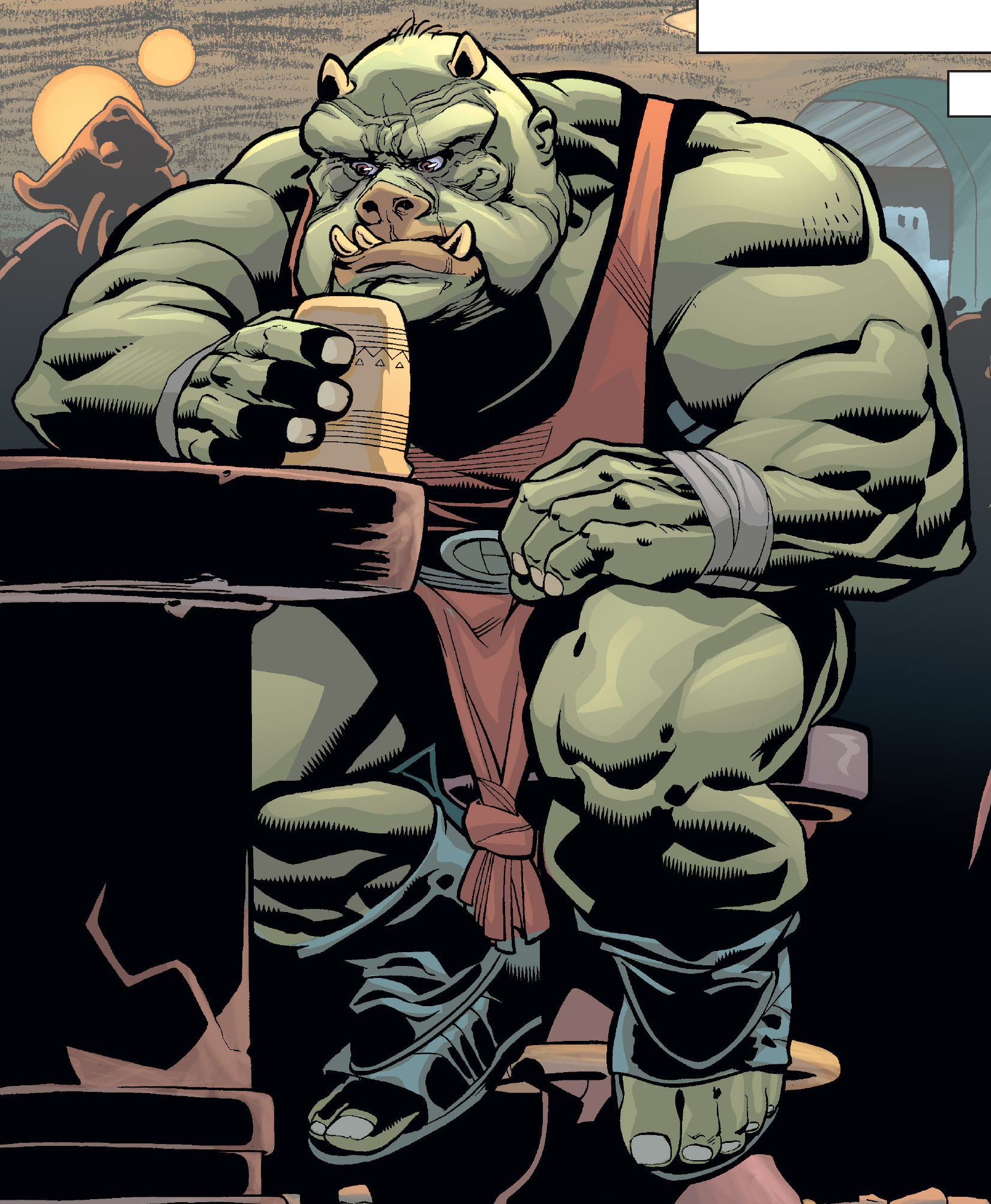 Grissom  (Gamorrean) appearance in Common Appearance