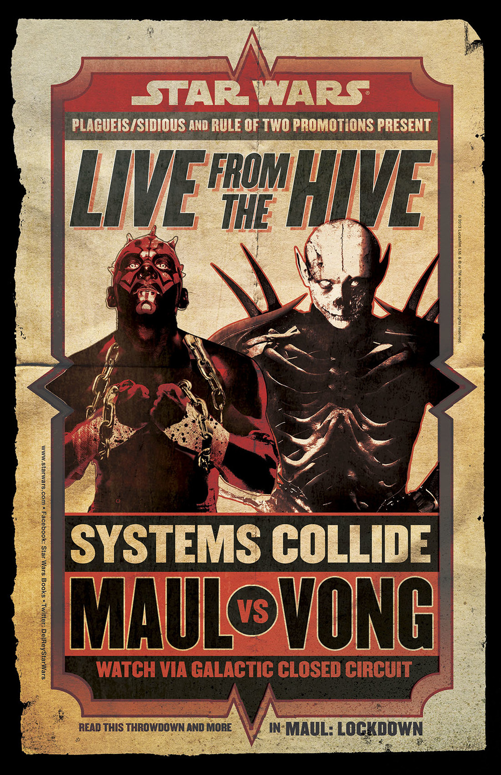 A promotional poster featuring the Yuuzhan Vong