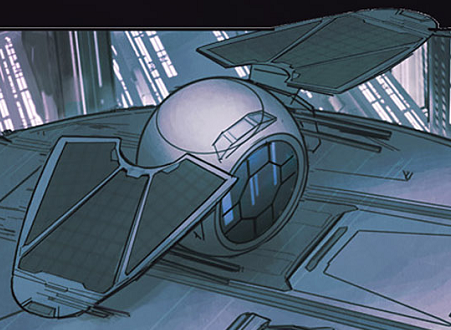 Imperial starfighter prototype appearance in Common Appearance