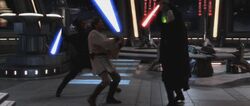 Skywalker Kenobi vs Dooku ROTS