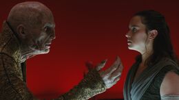 Snoke and Rey