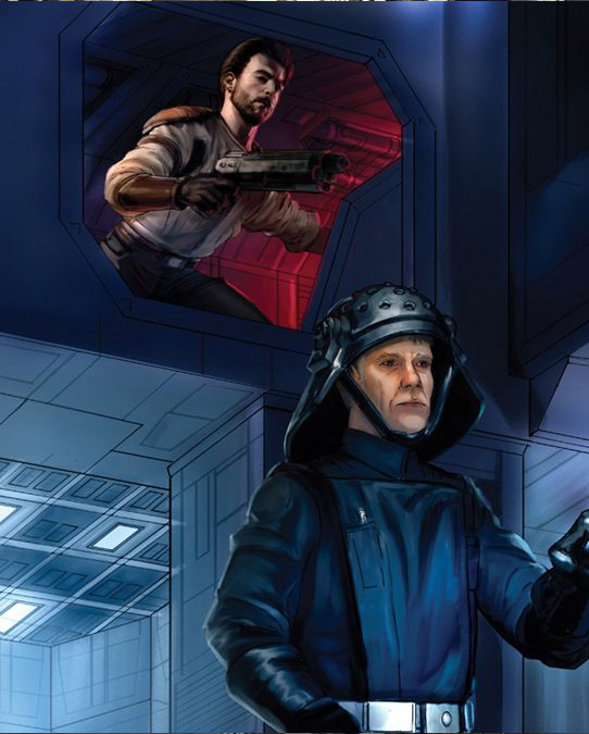 Kyle Katarn infiltrates the research facility.