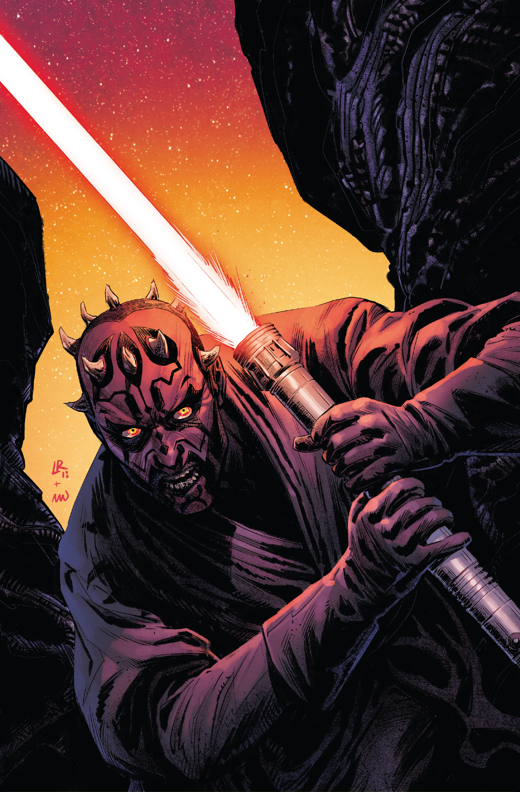 Darth Sidious worked to curb Darth Maul's overenthusiasm to fight the Jedi lest his apprentice unwittingly ruin his carefully-laid plans and destroy them both.