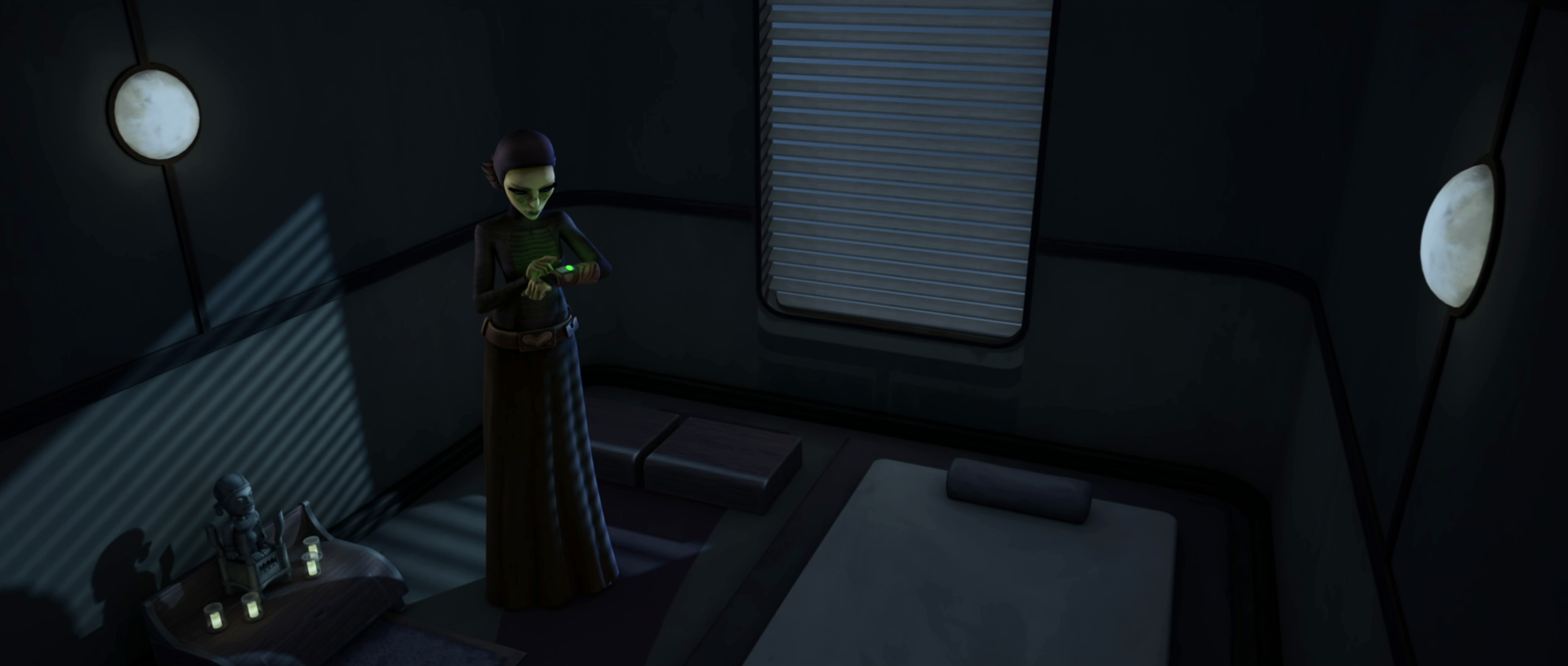 Barriss Offee's quarters appearance in Common Appearance