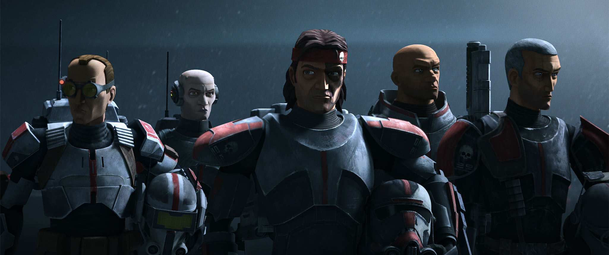 Crosshair and his squad-mates were recalled to Kamino and later witnessed the formation of the Galactic Empire.