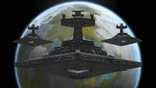 Imperial fleet above Lothal-Sw Rebels S3-Iron Squadron