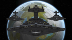 Imperial fleet above Lothal-Sw Rebels S3-Iron Squadron