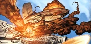 Indomitable being destroyed during the .