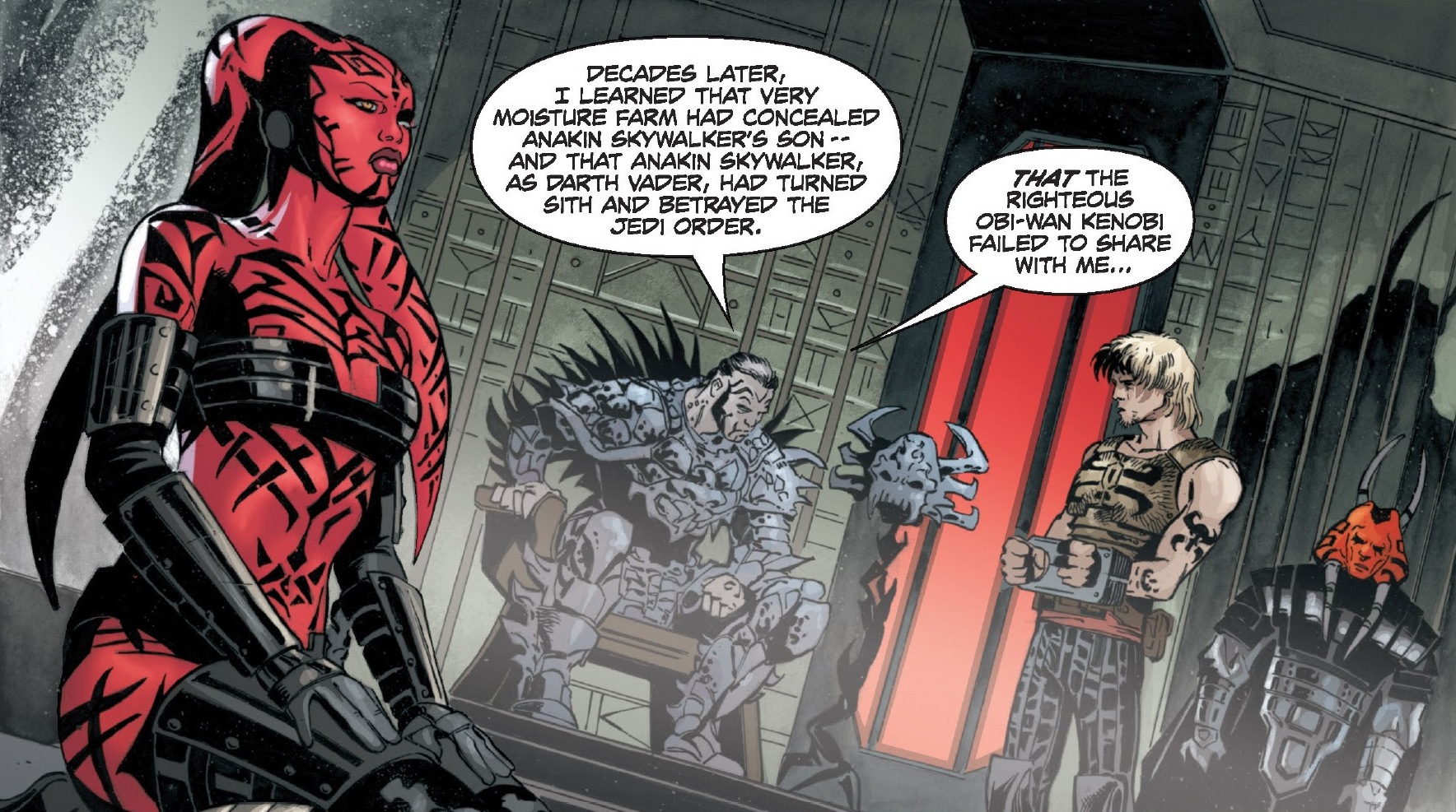 Darth Krayt's throne room appearance in Common Appearance