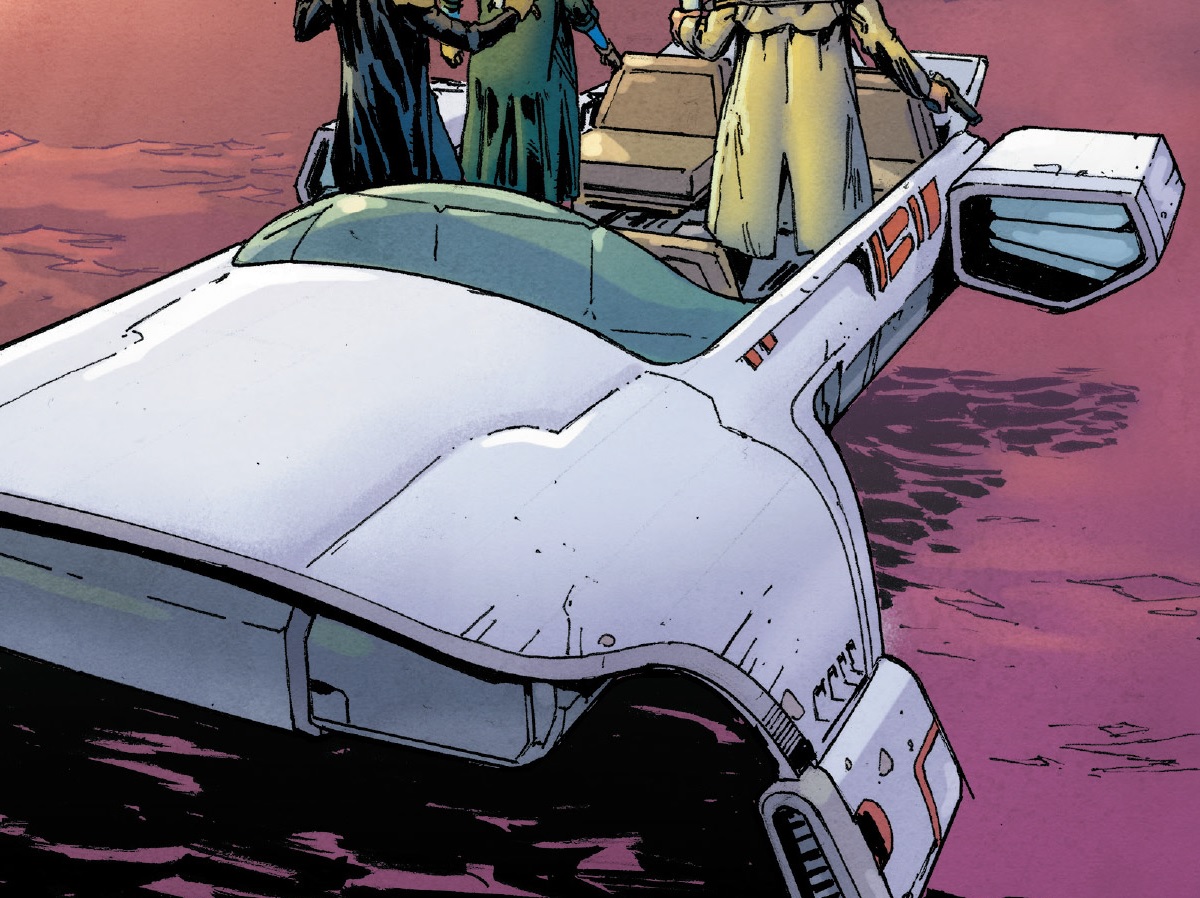 Dvorad's speeder appearance in Common Appearance