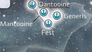 Fest, Generis, and Mantooine became rebel operations headquarters by 2 BBY.