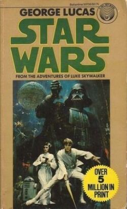 洋書 Star Wars original 1977 UK novel TIL: The original novel 