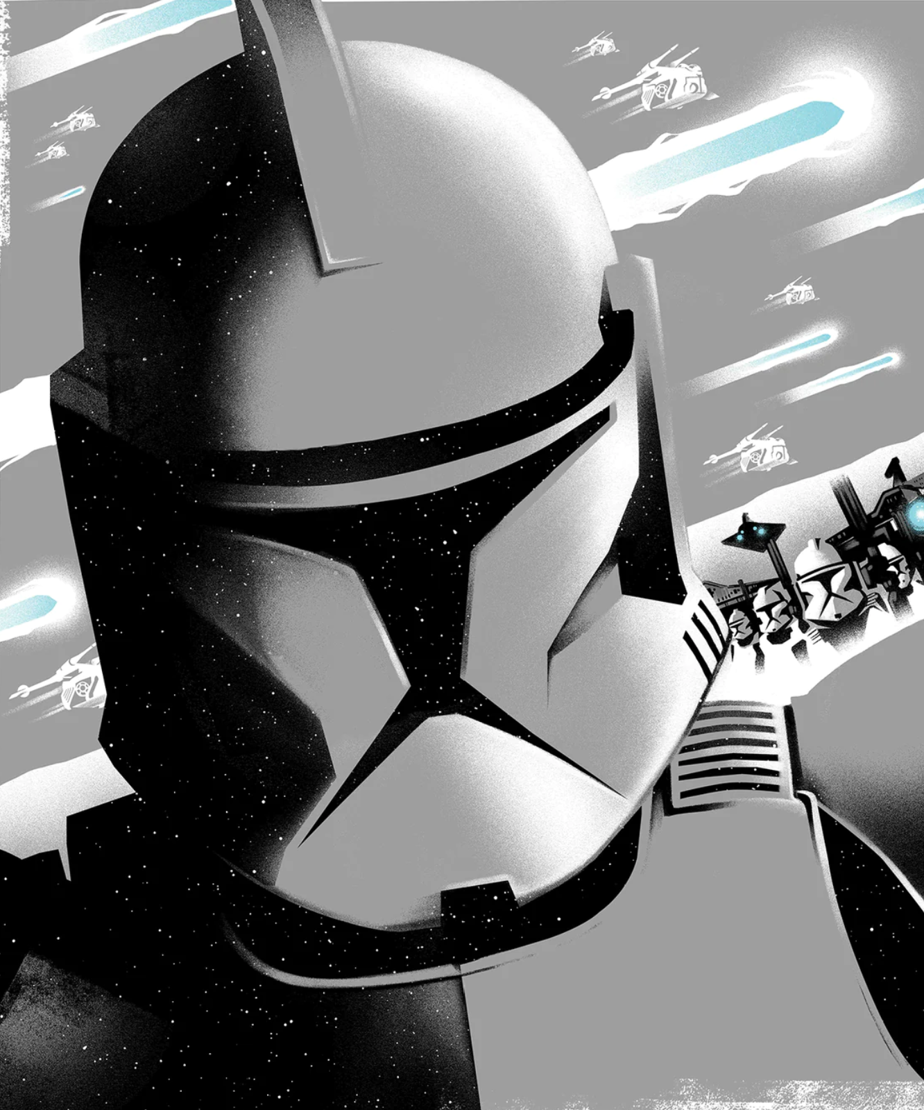 The Kamino-born clone troopers formed the backbone of the Grand Army of the Republic.