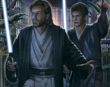 Kenobi and Skywalker during their hunt for Jenna Zan Arbor