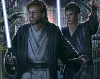 obi wan with lightsaber