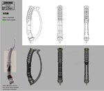 Designs for Oppo Rancisis' lightsaber