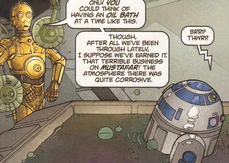 c3po oil bath
