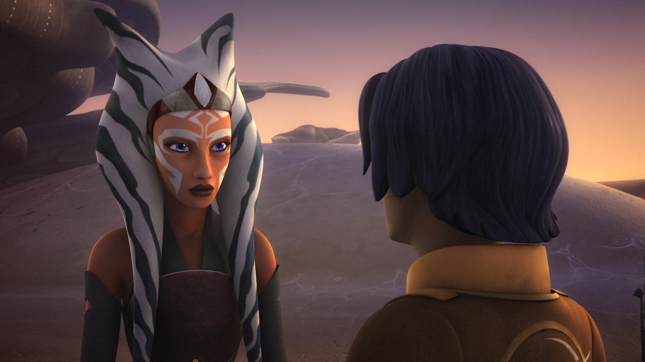 Ahsoka meeting up with Ezra