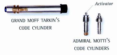 Imperial code cylinders came in a variety of shapes.