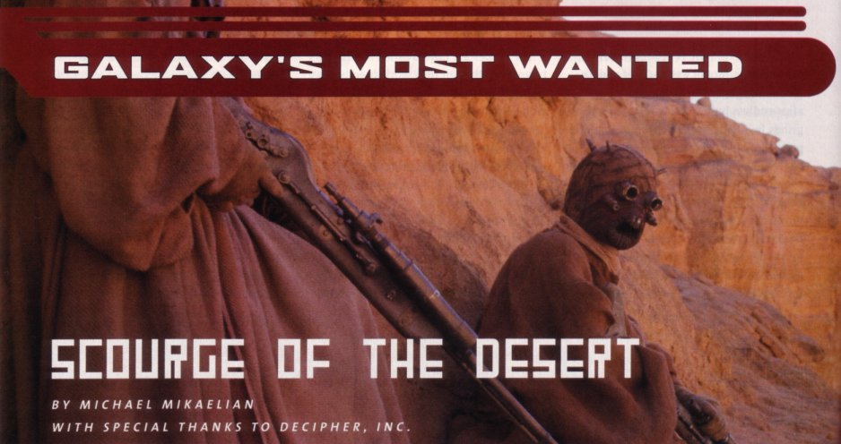 Galaxy's Most Wanted: Scourge of the Desert appearance in Common Appearance