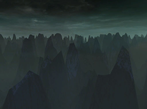 The barren, harsh landscape of Malachor V