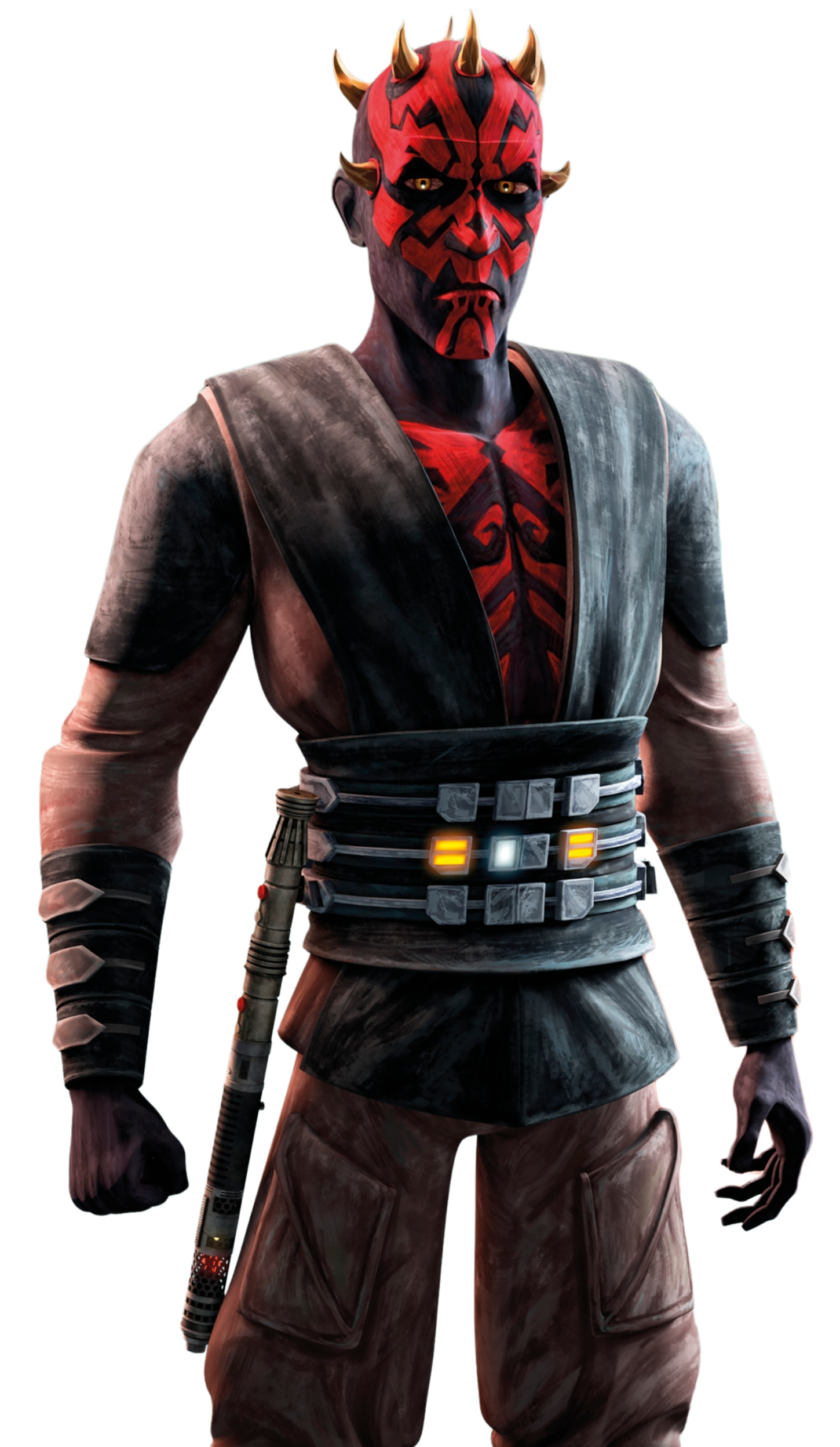 Maul towards the end of the Clone Wars during his days as a crime lord