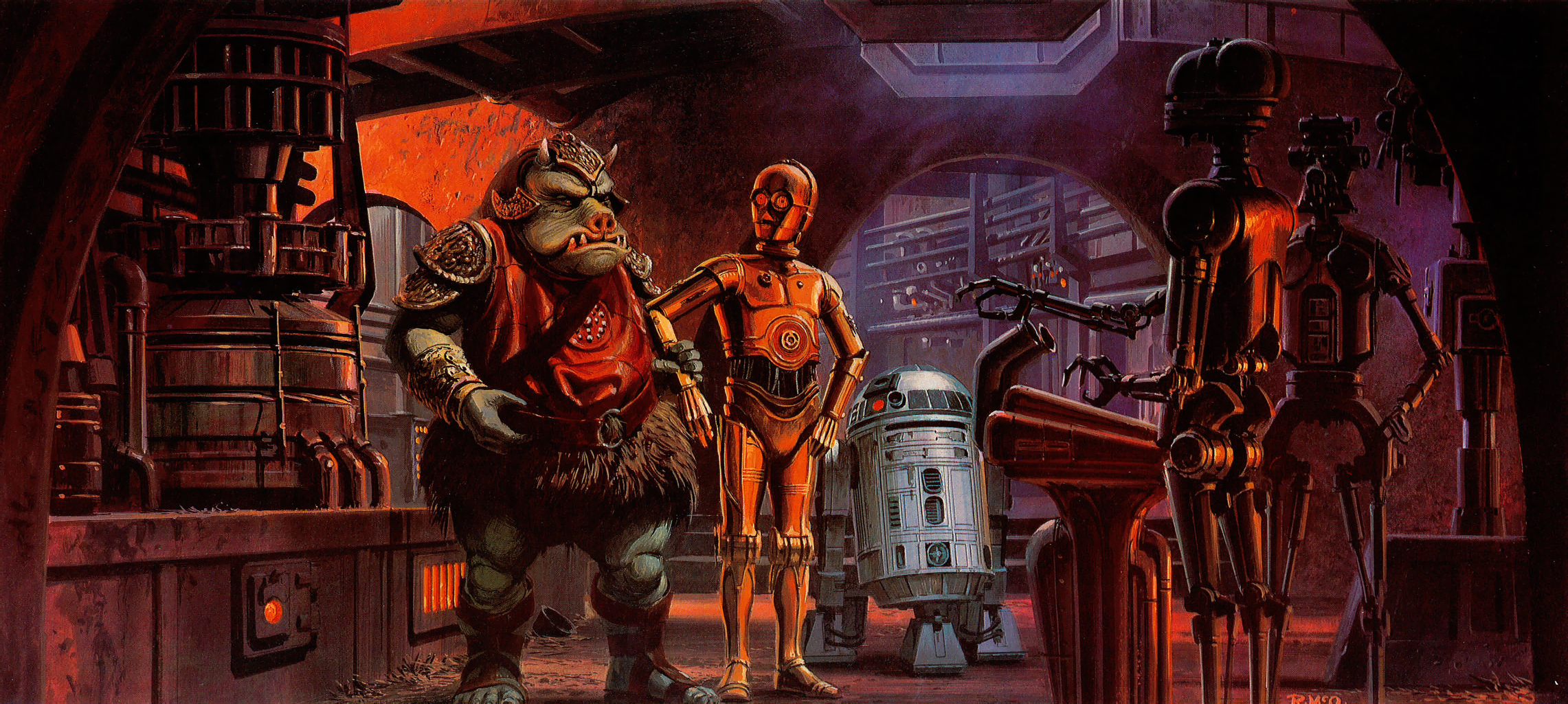 Later concept art by McQuarrie.