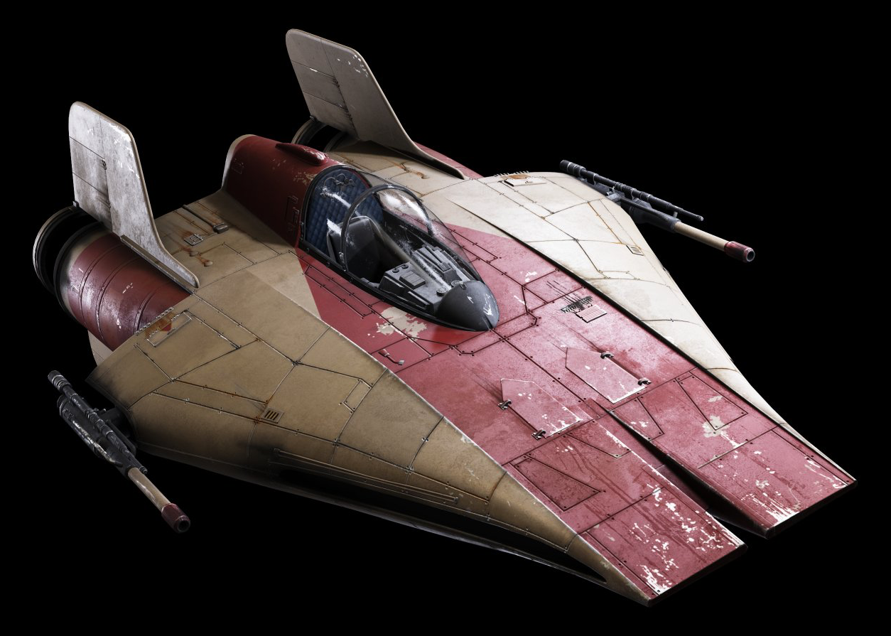 A-wing starfighter appearance in Common Appearance