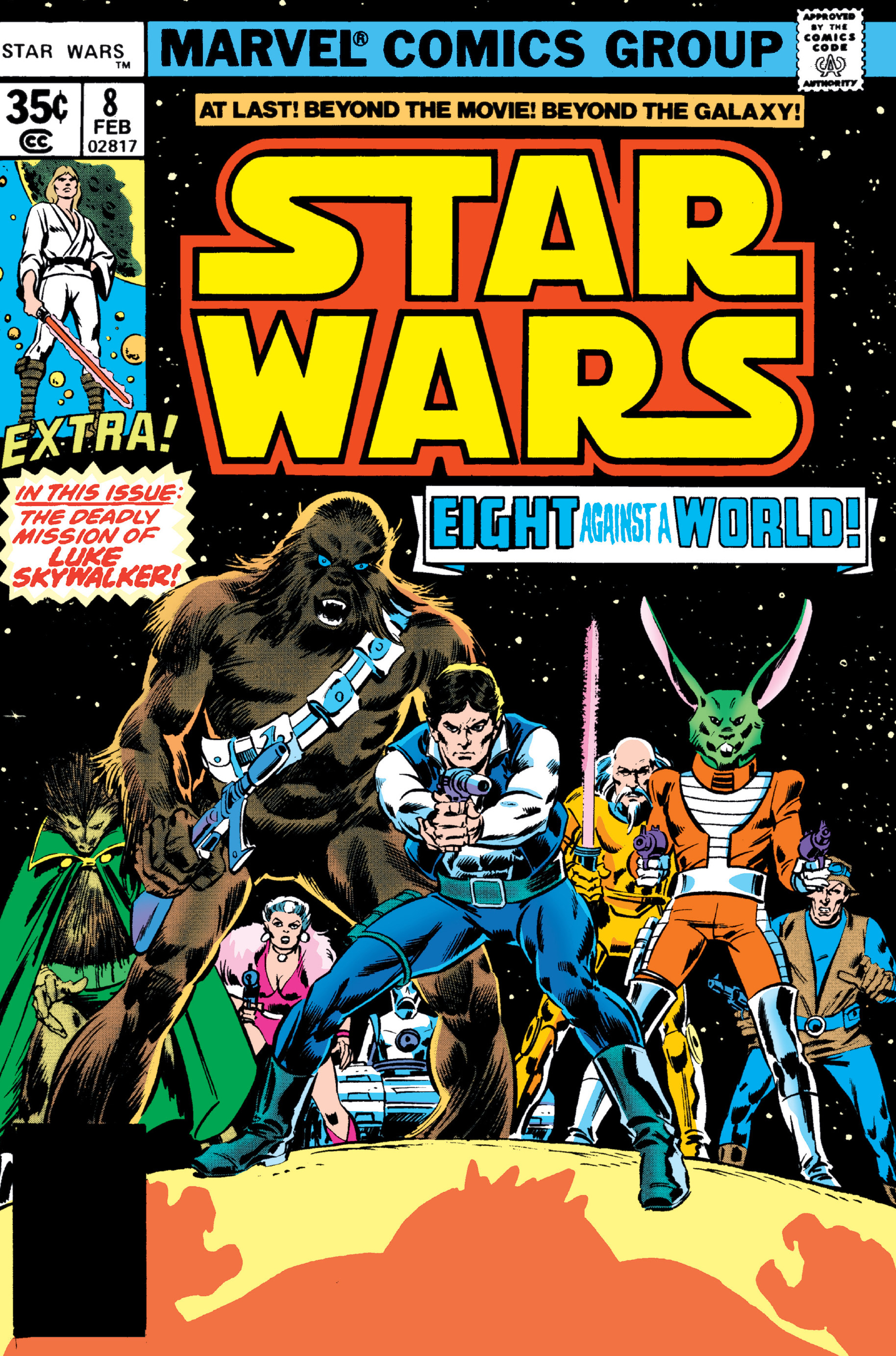 Star Wars (1977) 8 appearance in Common Appearance