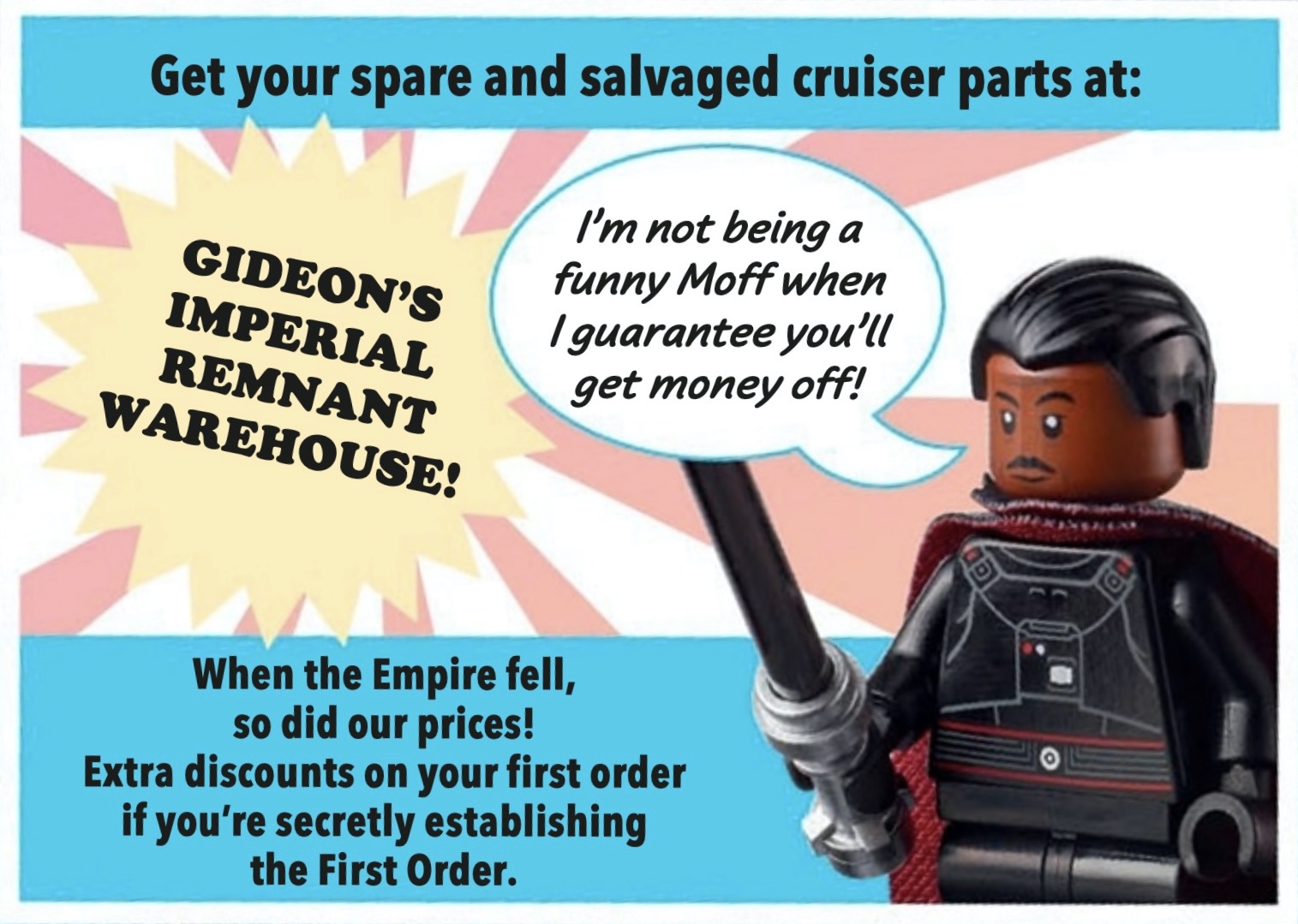 Gideon's Imperial Remnant Warehouse appearance in Common Appearance