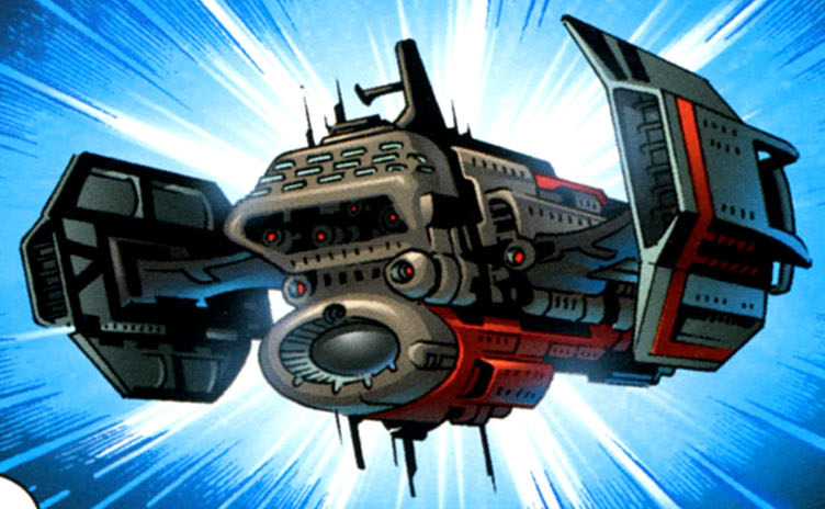 The Starcrusher, the strike team's target.