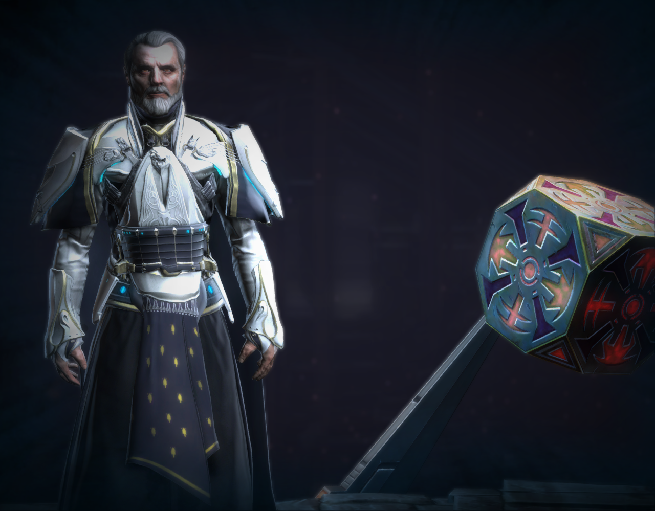 The Commander in Valkorion's form