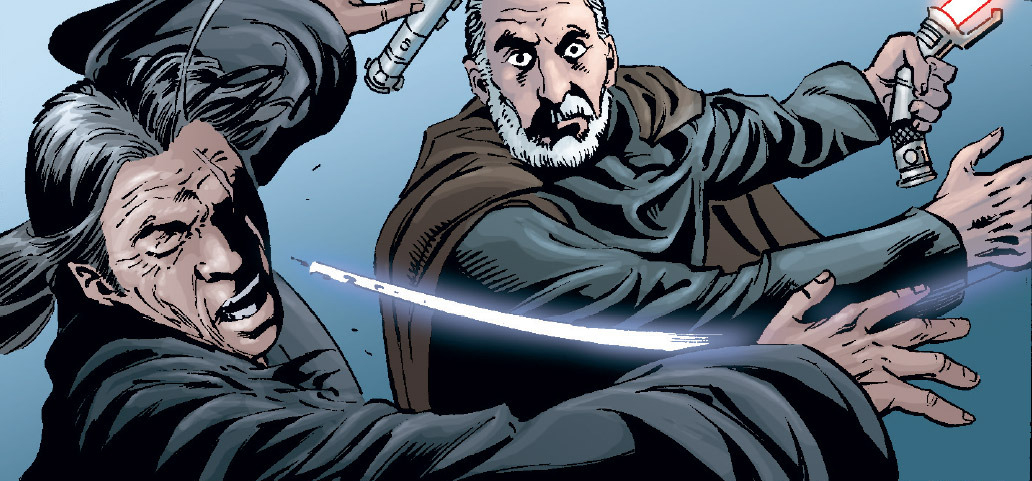 Dooku defeats Tholme.