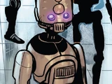 Unidentified service droid model