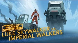 Luke Vs Imperial Walkers
