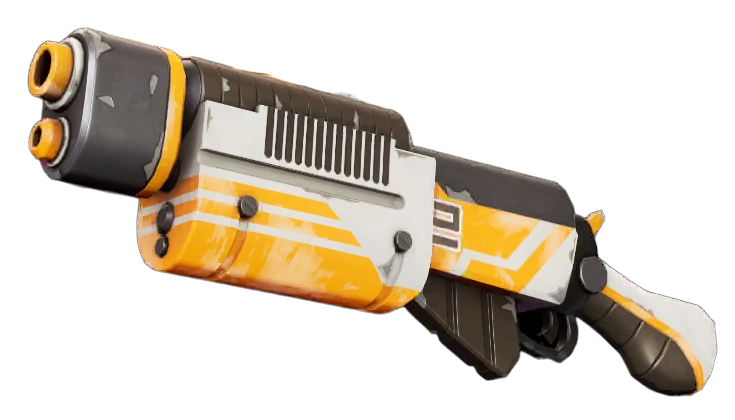 The Pulse Blaster with the "Huttballer Set" weapon wrap in Star Wars: Hunters