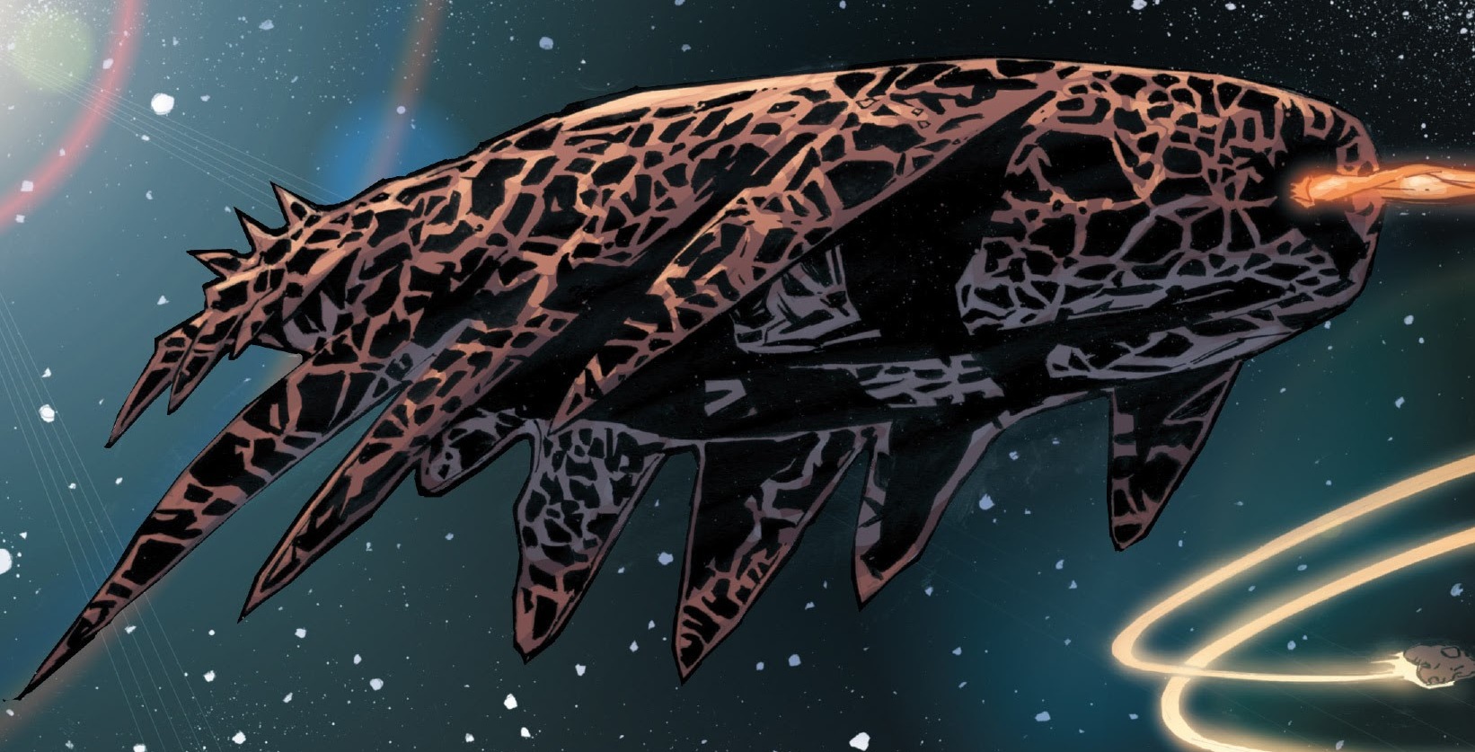 Yuuzhan Vong advance scout ship appearance 