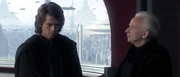  forteller Anakin om at han vil ha han i rådet