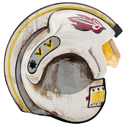 Nozzo Naytaan's flight helmet was similar to Attico Wred's helmet