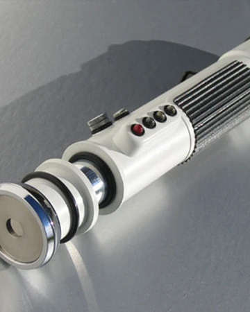 jedi with white lightsaber