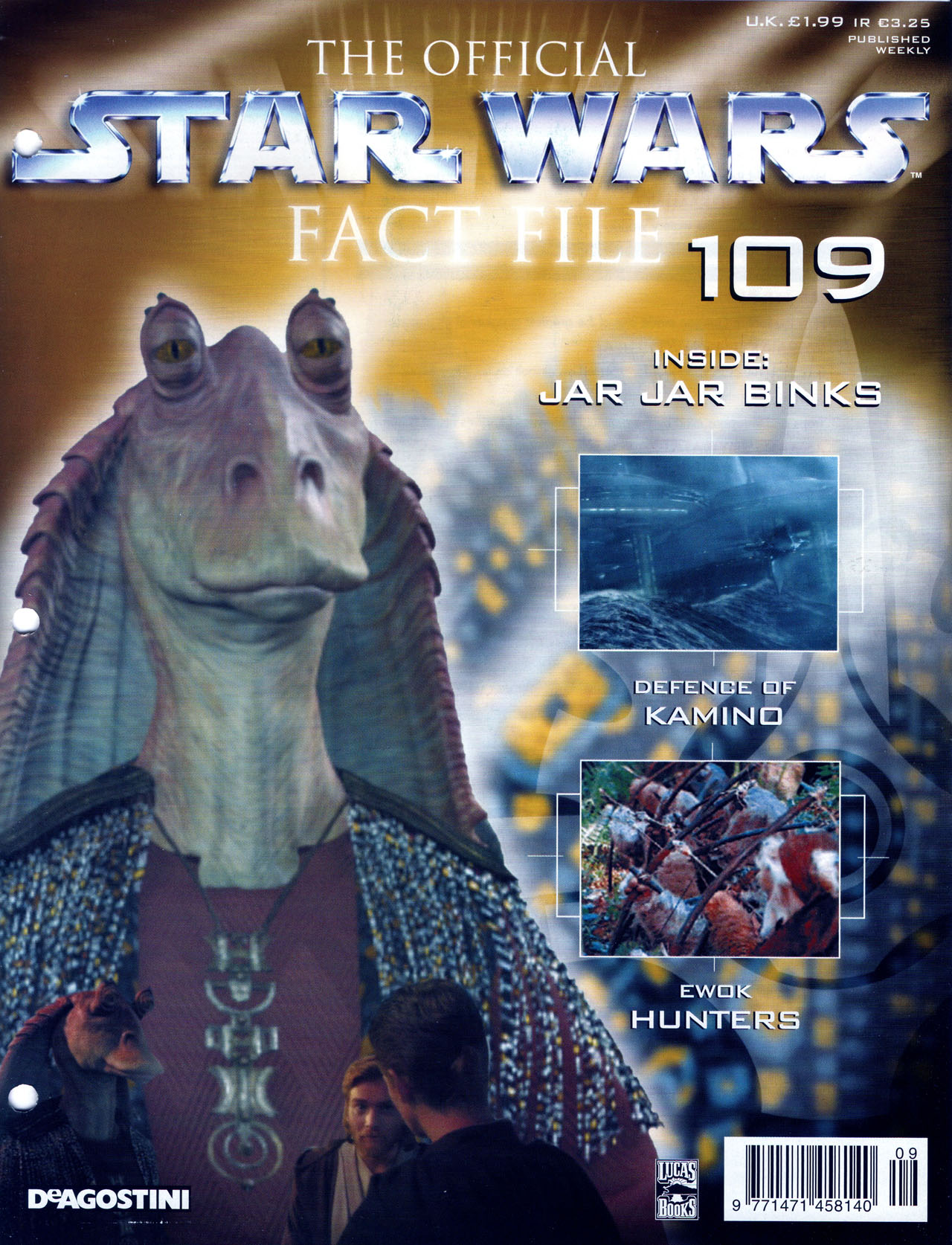The Official Star Wars Fact File 109 appearance 