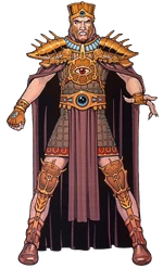 Naga Sadow with a more Human-like appearance in 