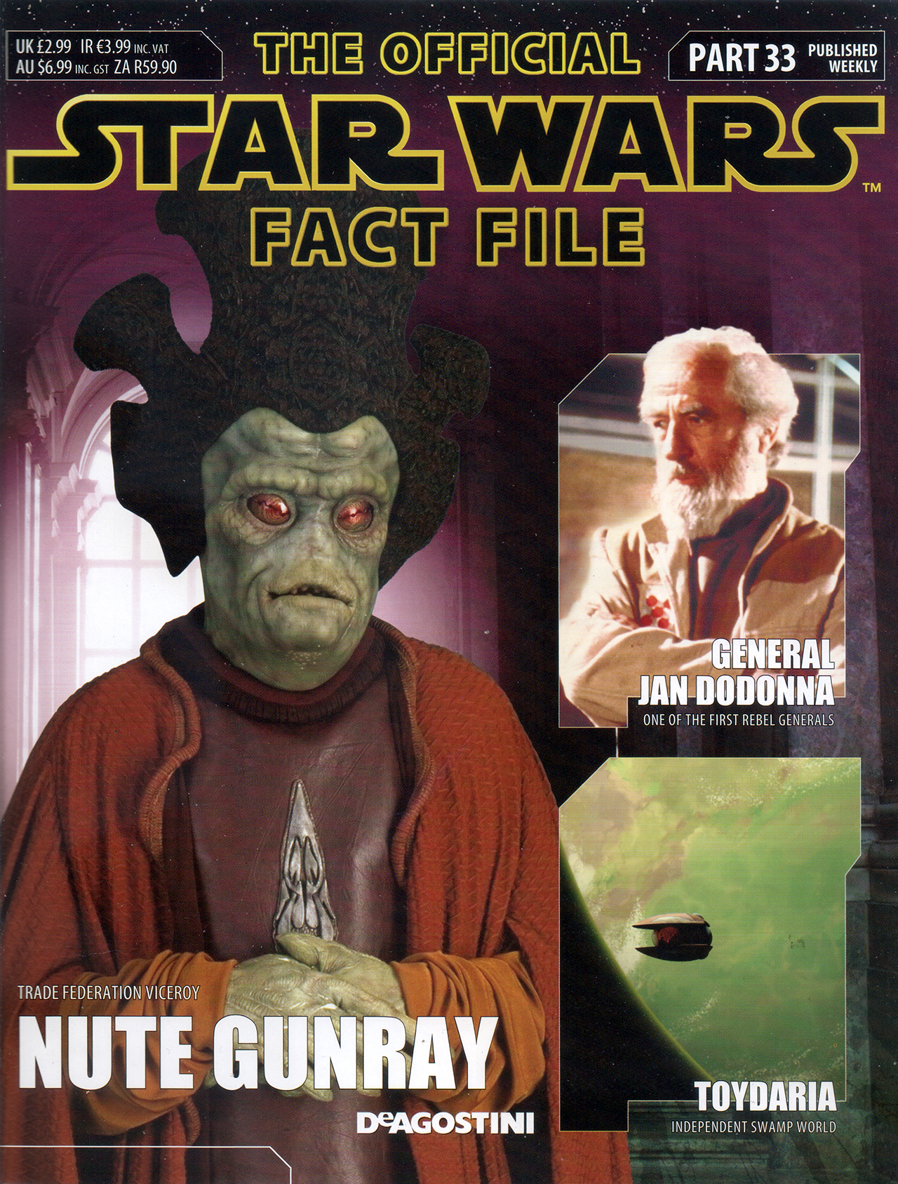 The Official Star Wars Fact File Part 33 appearance in Common Appearance