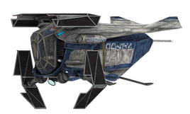 Republic-police-gunship detail