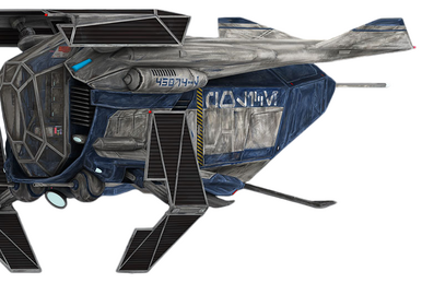 Lego republic police gunship top
