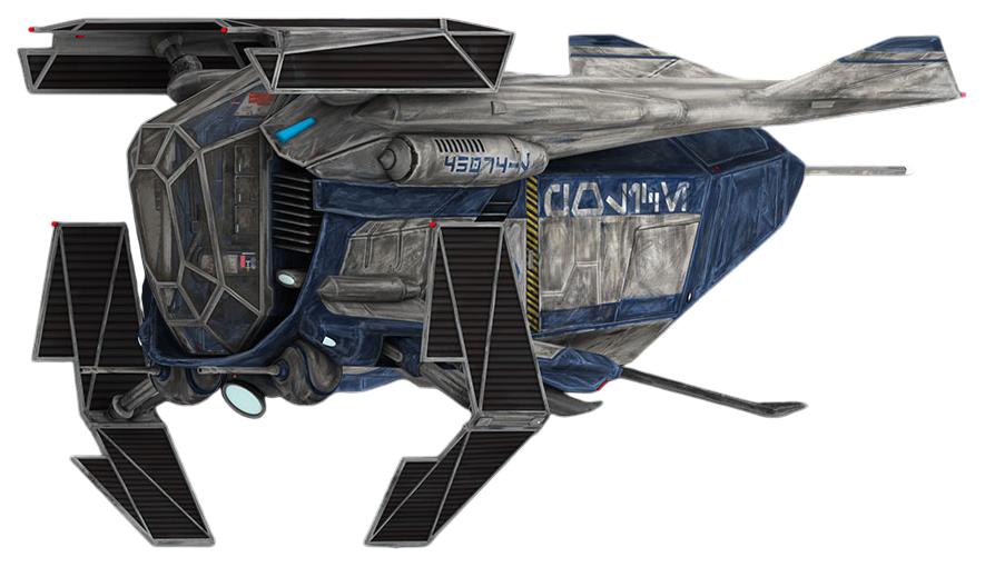 Coruscant gunship 2025