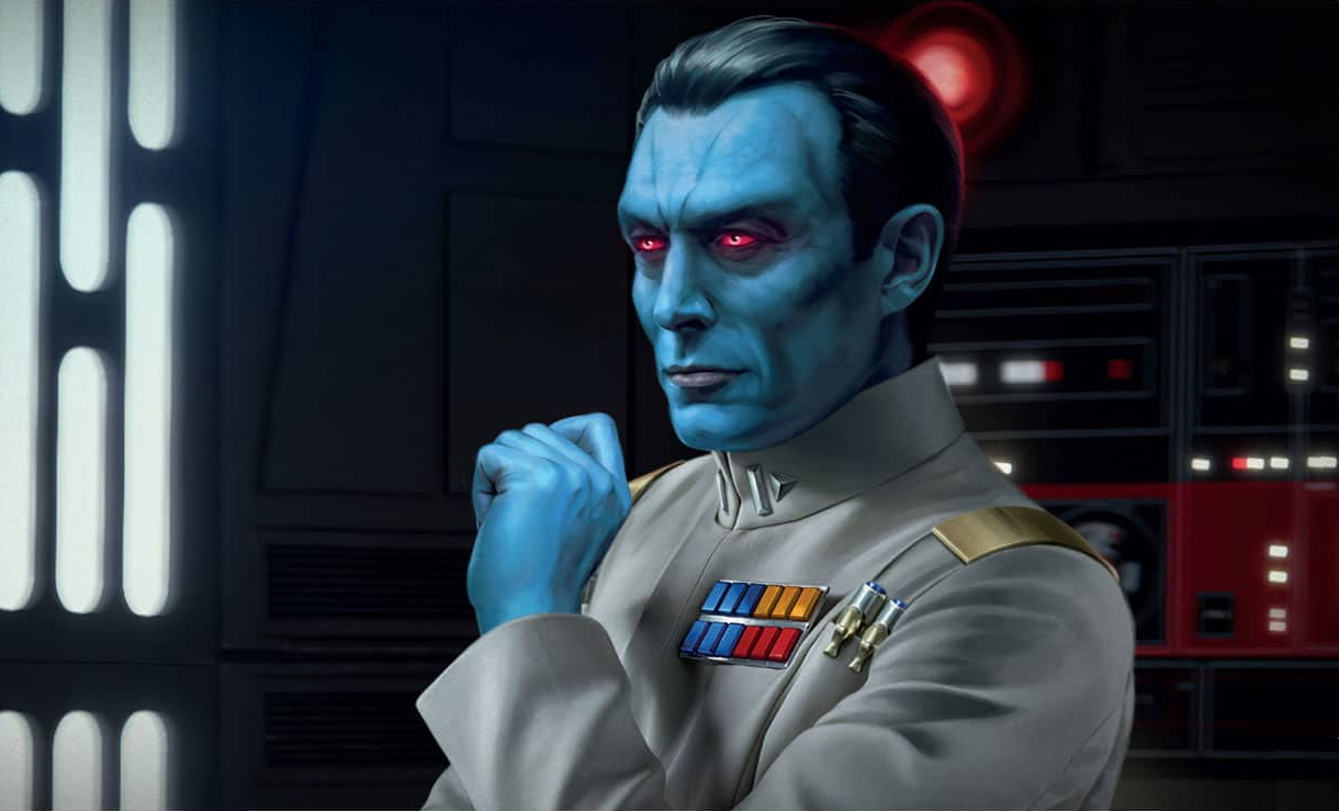 Grand Admiral Thrawn, a notable Chiss.