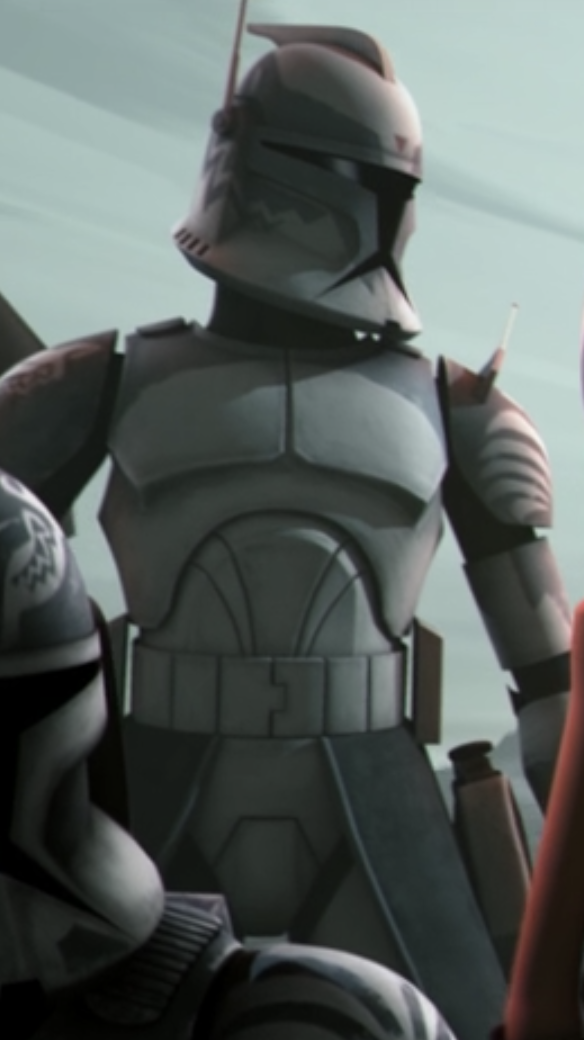 Wolffe in his custom Phase I armor.